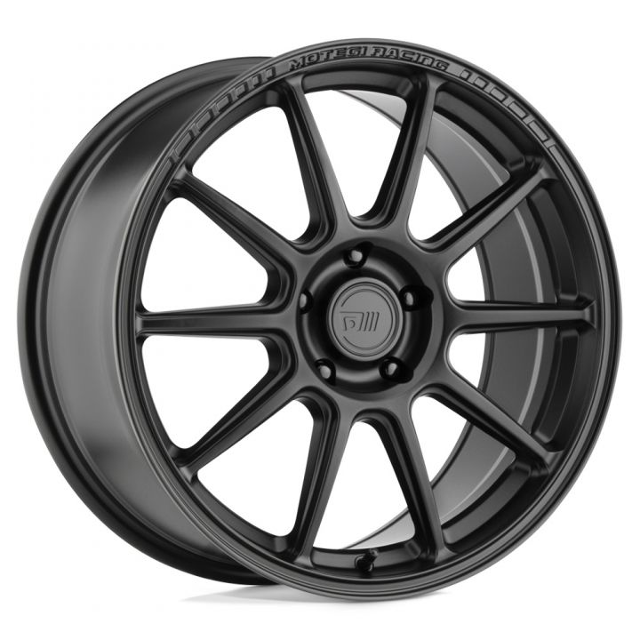 Motegi Racing<br>MR140 SS10 Satin Black (18x8.5)